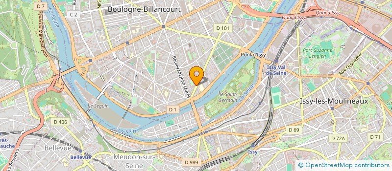 localisation de l'entreprise SCI DU 4 RUE CAVALLOTTI à BOULOGNE-BILLANCOURT