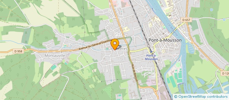 localisation de l'entreprise SCI DU 4 RUE CLEMENCEAU  MAIDIERES