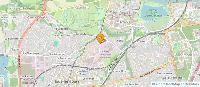 localisation de l'entreprise SCI DU 4 RUE DE CHANGE à JOUE-LES-TOURS