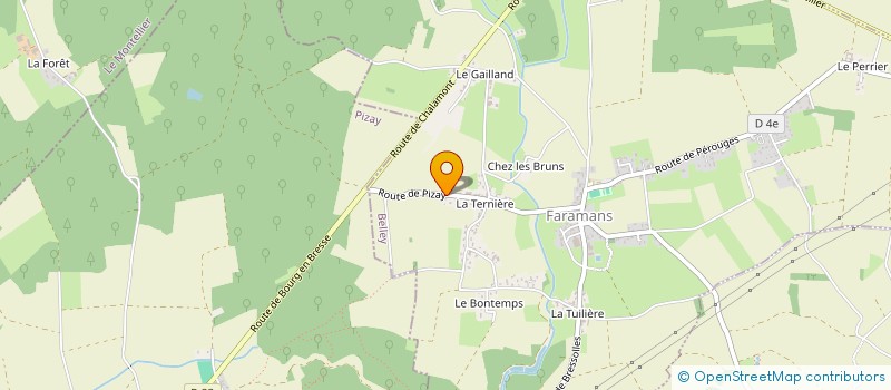 localisation de l'entreprise SCI DU 4 RUE DE LYON  FARAMANS