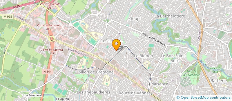 localisation de l'entreprise SCI DU 4 RUE DE SURESNES A ORVAULT à ORVAULT