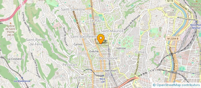 localisation de l'entreprise SCI DU 4 RUE DES BOERS à NICE