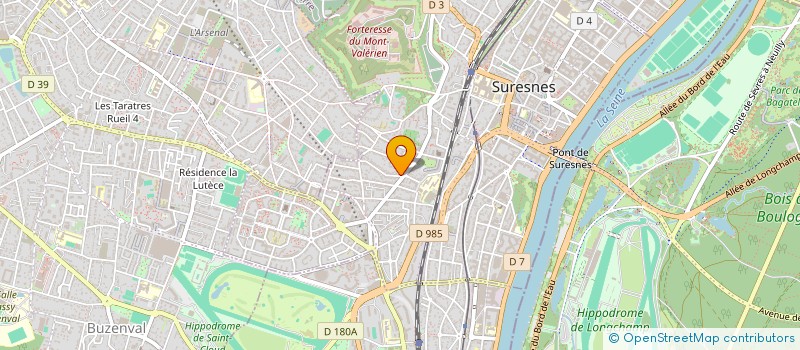 localisation de l'entreprise SCI DU 4 RUE DES BONS RAISINS à SURESNES