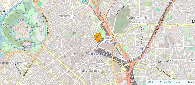 localisation de l'entreprise SCI DU 4 RUE DES CANONNIERS à LILLE