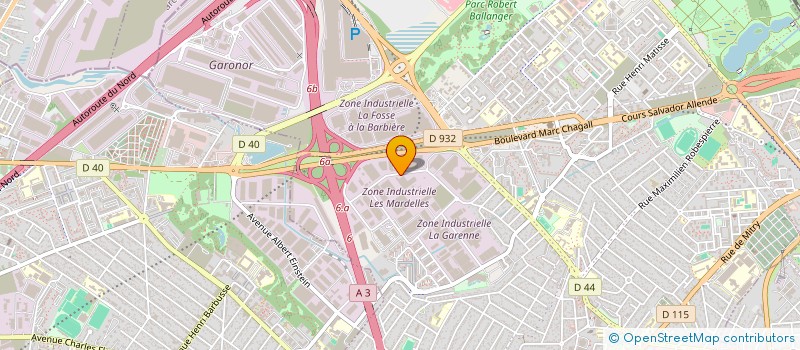 localisation de l'entreprise SCI DU 4 RUE DU HOGUET à AULNAY-SOUS-BOIS
