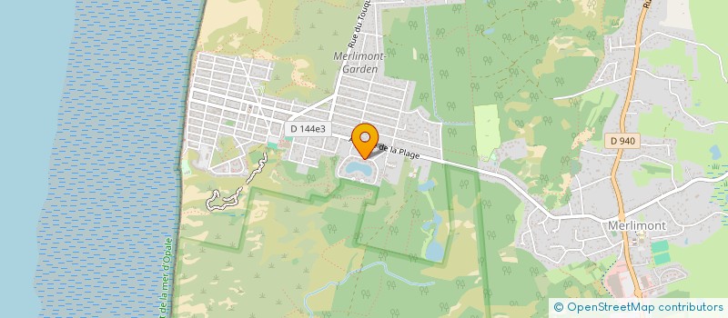 localisation de l'entreprise SCI DU 4 RUE EMILE LAVEZZARI  MERLIMONT