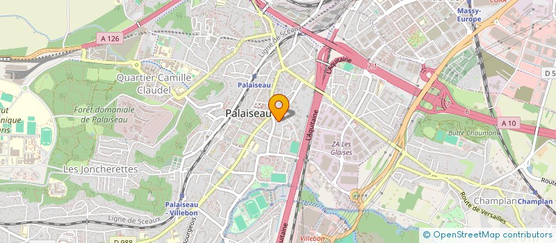 localisation de l'entreprise SCI DU 4 RUE EMILE ZOLA à PALAISEAU