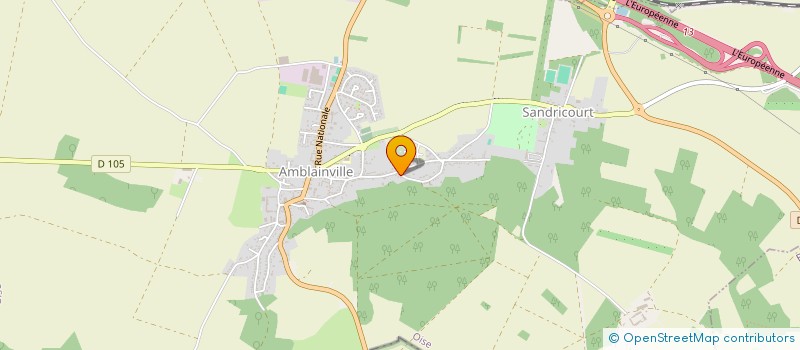 localisation de l'entreprise SCI DU 4 RUE FANCHON  AMBLAINVILLE