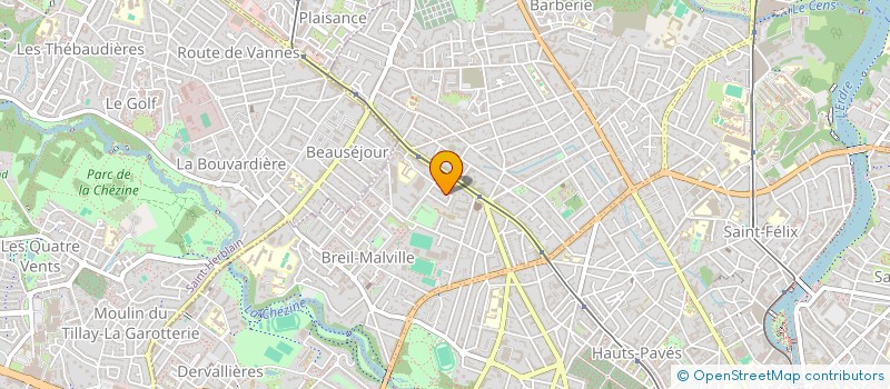 localisation de l'entreprise SCI DU 4 RUE JEAN DE LA FONTAINE à NANTES