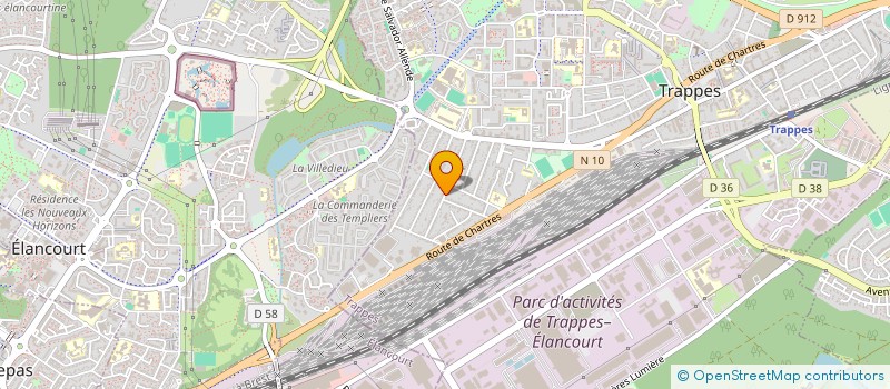 localisation de l'entreprise SCI DU 4 RUE MANSART  TRAPPES