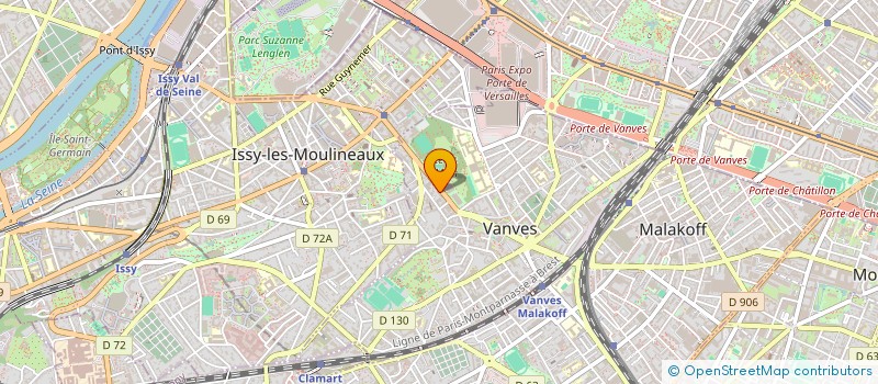 localisation de l'entreprise SCI DU 4 RUE MAURICE RAVEL  VANVES