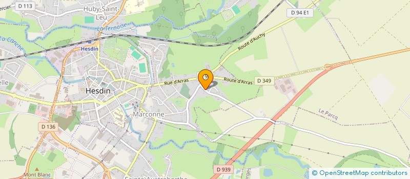 localisation de l'entreprise SCI DU 4 RUE NOTRE DAME DU CHENE  MARCONNE