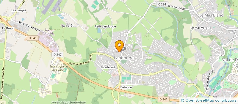localisation de l'entreprise SCI DU 4 RUE PIERRE DURANT à LIMOGES