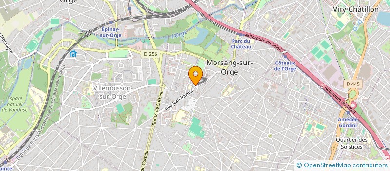 localisation de l'entreprise SCI DU 4 RUE VAPEREAU à MORSANG-SUR-ORGE
