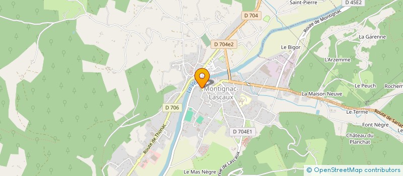 localisation de l'entreprise SCI DU 4 SEPTEMBRE à MONTIGNAC-LASCAUX