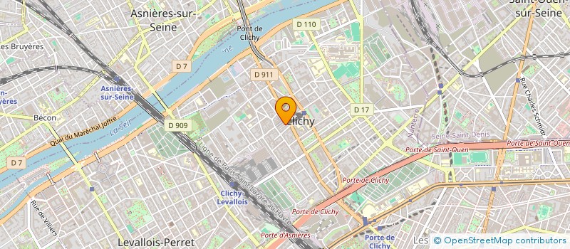 localisation de l'entreprise SCI DU 4 SEPTEMBRE à CLICHY