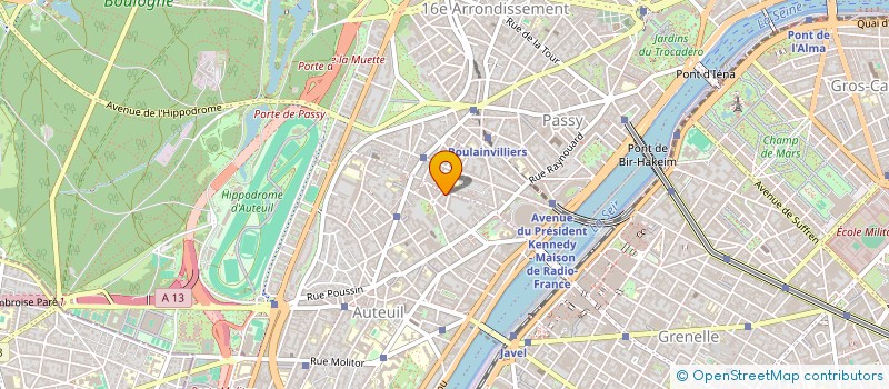 localisation de l'entreprise SCI DU 40-42 R GAMBETTA  PARIS