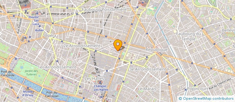 localisation de l'entreprise SCI DU 40  PARIS