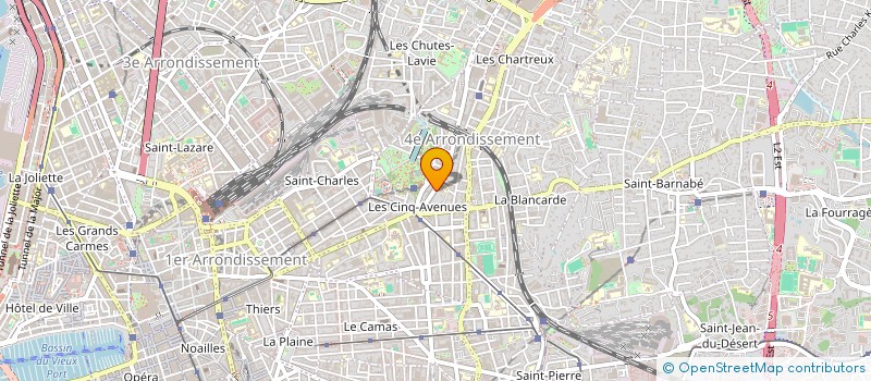 localisation de l'entreprise SCI DU 40 AVENUE DES CHARTREUX à MARSEILLE
