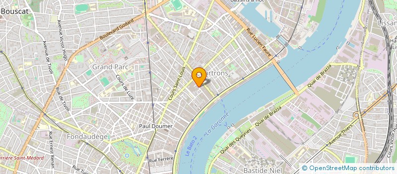 localisation de l'entreprise SCI DU 40 POYENNE  BORDEAUX