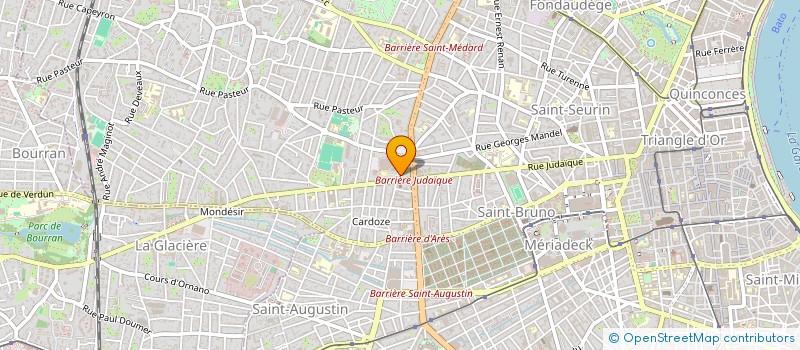 localisation de l'entreprise SCI DU 40 RUE DE LA LIBERTE  BORDEAUX