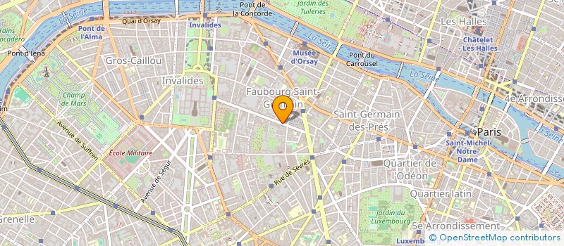 localisation de l'entreprise SCI DU 40 RUE DE VARENNE  PARIS