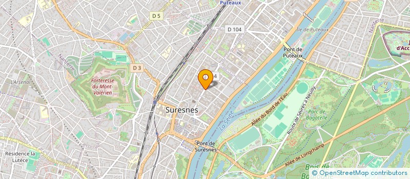 localisation de l'entreprise SCI DU 40BIS RUE DE VERDUN à SURESNES