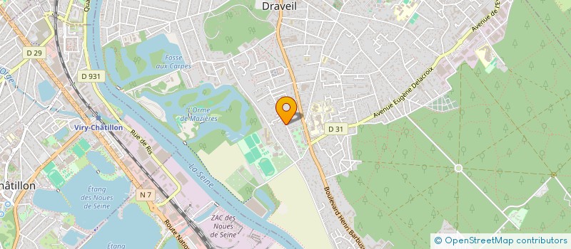 localisation de l'entreprise SCI DU 41 à DRAVEIL