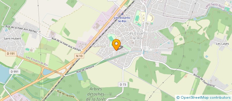 localisation de l'entreprise SCI DU 41 BIS RUE DE L ARTOIRE  LES ESSARTS-LE-ROI