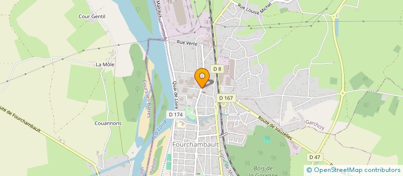 localisation de l'entreprise SCI DU 41 R DU QUATRE SEPTEMBR à FOURCHAMBAULT