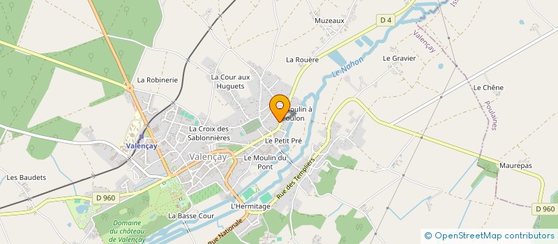 localisation de l'entreprise SCI DU 41 ROUTE DE CHABRIS à VALENCAY