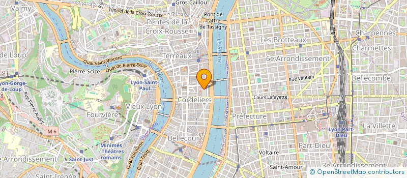 localisation de l'entreprise SCI DU 41 RUE DE LA BOURSE  LYON