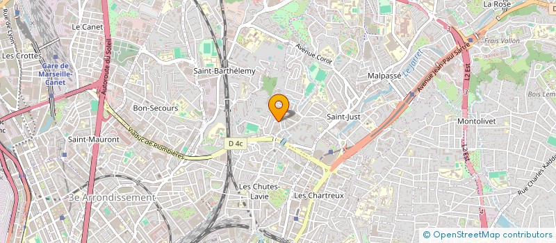 localisation de l'entreprise SCI DU 41 RUE ETIENNE PARROCEL à MARSEILLE