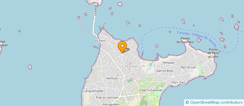 localisation de l'entreprise SCI DU 41 RUE FOCH  CARANTEC