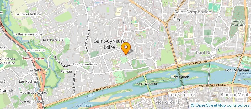 localisation de l'entreprise SCI DU 41 RUE VICTOR HUGO A ST CYR-LOIRE  SAINT-CYR-SUR-LOIRE
