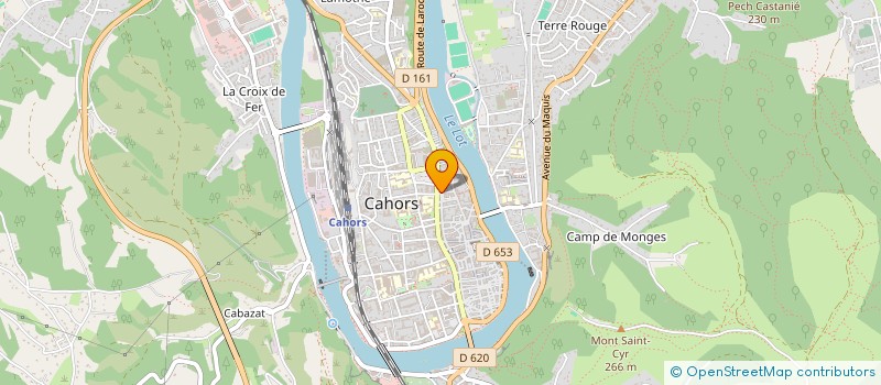 localisation de l'entreprise SCI DU 413 RUE JOACHIM MURAT  CAHORS