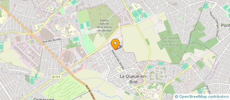 localisation de l'entreprise SCI DU 42 AVENUE LAMARTINE  LA QUEUE-EN-BRIE