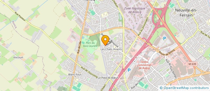 localisation de l'entreprise SCI DU 42 RUE DE LILLE à RONCQ