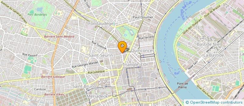 localisation de l'entreprise SCI DU 42 RUE LAFAURIE MONTADON  BORDEAUX