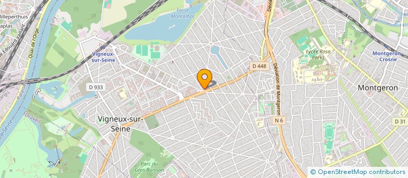 localisation de l'entreprise SCI DU 42 RUE MAURICE MARION à VIGNEUX-SUR-SEINE