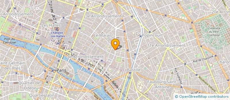 localisation de l'entreprise SCI DU 43 RUE DE TURENNE  PARIS