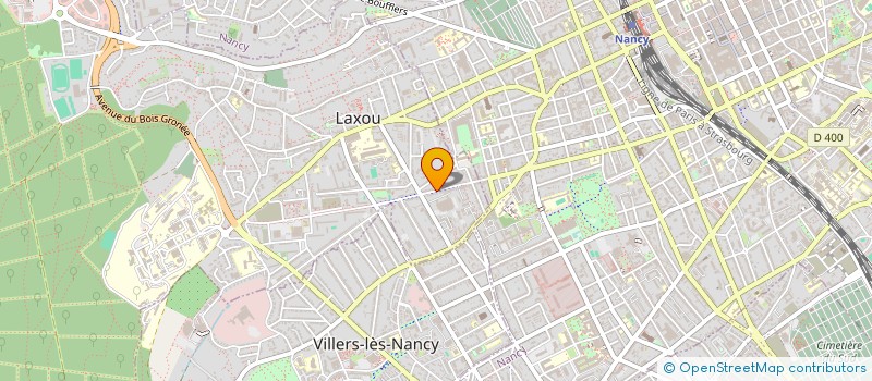 localisation de l'entreprise SCI DU 43 RUE RAYMOND POINCARE  LAXOU