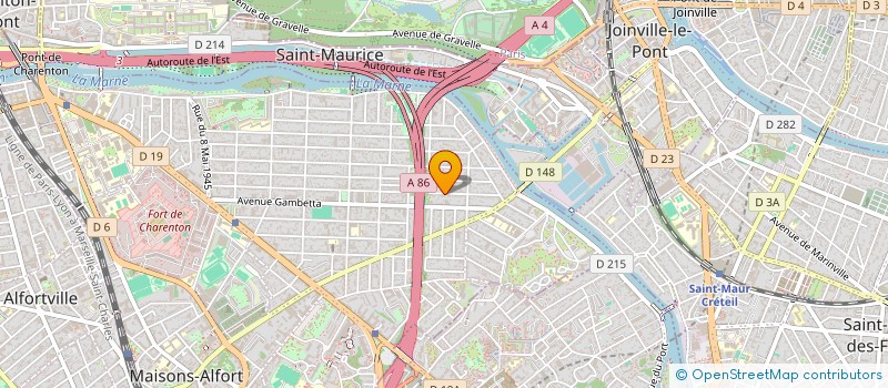 localisation de l'entreprise SCI DU 43B R CECILE à MAISONS-ALFORT