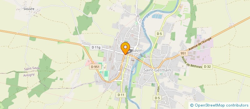 localisation de l'entreprise SCI DU 44 46 à SAINT-SAVIN