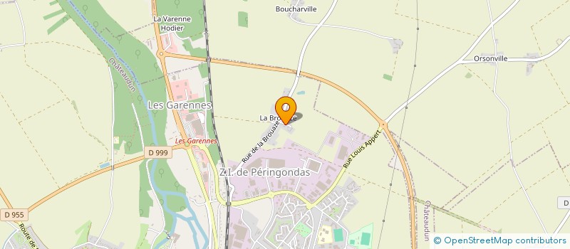 localisation de l'entreprise SCI DU 44 à CHATEAUDUN