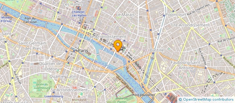 localisation de l'entreprise SCI DU 44 QUAI DES CELESTINS  PARIS