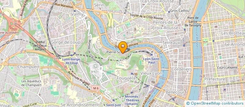 localisation de l'entreprise SCI DU 44 QUAI PIERRE SCIZE  TOUSSIEU