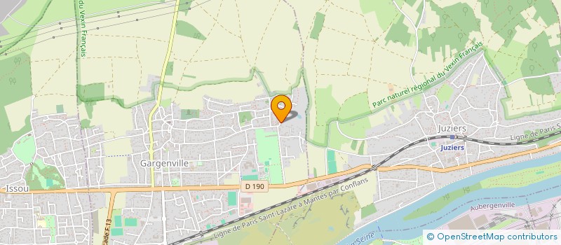 localisation de l'entreprise SCI DU 44 R PASTEUR  GARGENVILLE