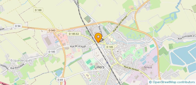 localisation de l'entreprise SCI DU 44 RUE D'AIRE  LILLERS