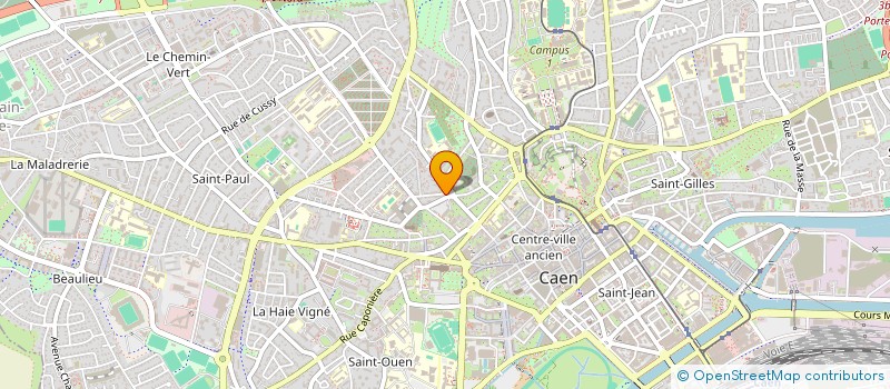 localisation de l'entreprise SCI DU 44 RUE DE BRAS à CAEN
